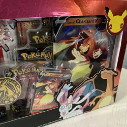 Pokemon Celebrations V Memories Box Collection 25th Anniversary Charizard New 820650809743 - Image 4