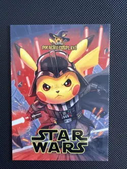 Pokemon Cosplay(Pikachu) Electric- #10 Star Wars Red Back Exclusive - Image 1