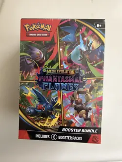 Pokemon Mega Evolution Phantasmal Flames Booster Bundle - Sealed New! Ships FAST - Image 1