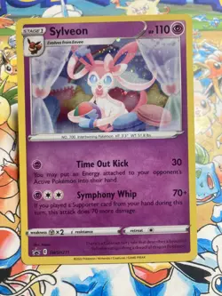 Sylveon SWSH211 Promo SWSH Black Star Pokemon TCG - Image 1