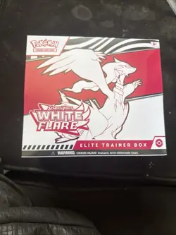 Pokemon TCG White Flare Elite Trainer Box ETB “Factory Sealed” IN HAND - Image 1