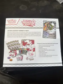 Pokemon TCG White Flare Elite Trainer Box ETB “Factory Sealed” IN HAND - Image 2