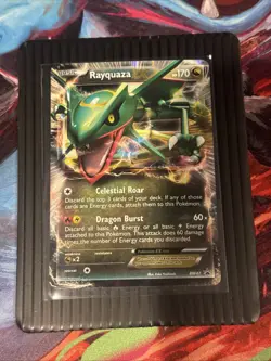 RAYQUAZA EX BW47 Black Star TIN PROMO Black & White HOLO Pokemon TCG card NM - Image 1