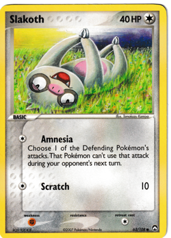 Slakoth - 63/108 - Power Keepers - Pokemon TCG - Image 1