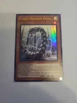 Cyber Dragon Herz - CYHO-EN015 - Ultra Rare Unlimited Ed Yugioh - NM - Image 1