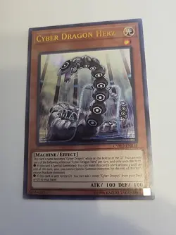 Cyber Dragon Herz - CYHO-EN015 - Ultra Rare Unlimited Ed Yugioh - NM - Image 2