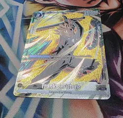 Trunks Holo Winner Card Dragon Ball Fusion World Tournament FB01-049 NM/M - Image 4