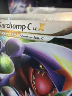 Pokemon TGC 2009 Garchomp C Lv.X DP46 Black Star Promo Holo Card Near Mint - Image 2