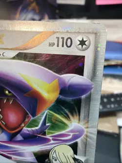 Pokemon TGC 2009 Garchomp C Lv.X DP46 Black Star Promo Holo Card Near Mint - Image 4