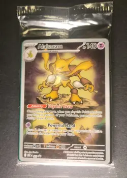 Alakazam 009 Black Star Promo SEALED Stage 2 Pokemon Card - Image 2