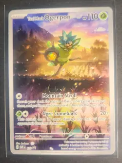 Teal Mask Ogerpon 123 Sv: Scarlet & Violet Promo Cards Holo - Image 2