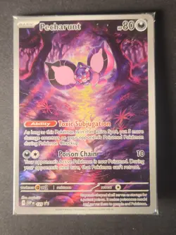 Pecharunt SVP 129 Scarlet & Violet Black Star Promo Pokemon card TCG Sealed - Image 3