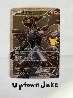 Pokemon TCG Zekrom Celebrations Classic Collection Holo Ultra Rare Card 114/114 - Image 1