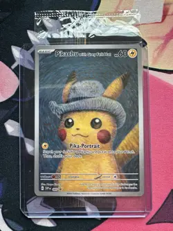 [SEALED] Pikachu with Grey Felt Hat 085 Sv: Scarlet & Violet Promo Cards Regular - Image 1