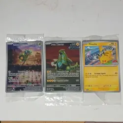 Pokemon World Championships Pikachu Iron Thorns Teal Mask Ogerpon SVP Card Lot - Image 1