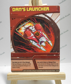 Bakugan Card - Dan's Launcher - Red Ability Card - BA275 - 32/48c - 2008 - Image 1