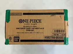 One Piece Card Game The Best Vol.2 PRB-02 Sealed Case JAPANESE! - Image 1