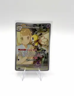 Pokemon TCG Journey Together: Lillie's Ribombee Illustration Rare Card 164/159 - Image 1