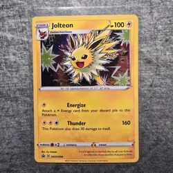 Jolteon SWSH094 SWSH: Sword & Shield Promo Cards Holo LP - Image 1