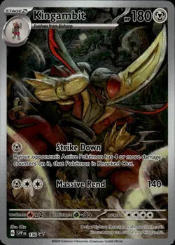 Kingambit Holo Promo SV: Scarlet & Violet Promo Cards 130 NM - Image 1