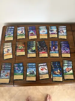 Lot Of 800 Lorcana Winterspell Cards. Includes over 200 SR, Rare and Foil Cards - Image 1