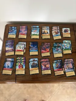 Lot Of 800 Lorcana Winterspell Cards. Includes over 200 SR, Rare and Foil Cards - Image 5