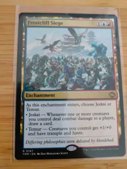 MTG Frostcliff Siege 0187 Tarkir Dragonstorm M/NM Free UK P&P - Image 1