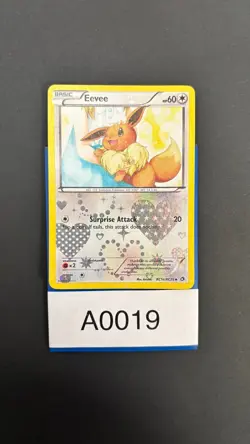 Pokemon TCG Eevee Reverse Holo RC14/RC25 Legendary Treasures Card 2013 - Image 3