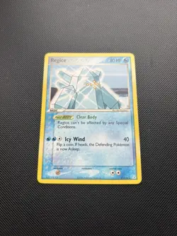 Pokemon Card EX Holon Phantoms Regice 27/110 Rare - Image 2