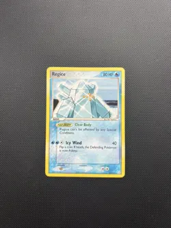 Pokemon Card EX Holon Phantoms Regice 27/110 Rare - Image 3