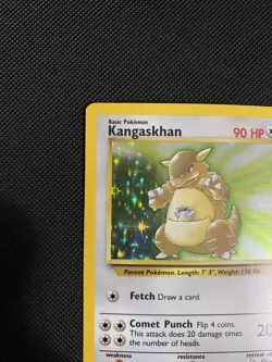 Pokemon Kangaskhan Jungle 5/64 - Holo Unlimited Vintage Holo Rare MP - Image 2