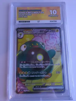 Pokemon TCG Battle Partners Sv9 Japanese Ionos Bellibolt Ex 114 Ace 10 - Image 1