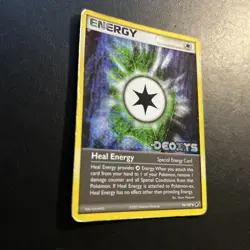 Heal Energy 94/107 Deoxys Pokemon Card Uncommon Reverse Holo Moderately Played - Image 2