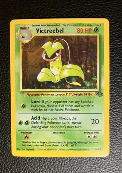 Victreebel - 14/64 - Pokemon Jungle Unlimited Holo Rare Card -LP - Image 1