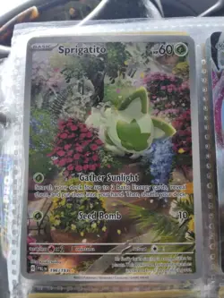 Pokemon TCG Sprigatito Scarlet & Violet Paldea Evolved - Image 1