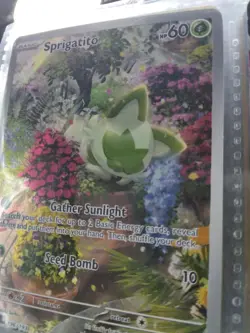 Pokemon TCG Sprigatito Scarlet & Violet Paldea Evolved - Image 3