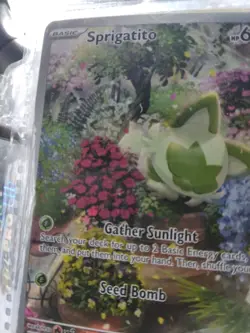 Pokemon TCG Sprigatito Scarlet & Violet Paldea Evolved - Image 4