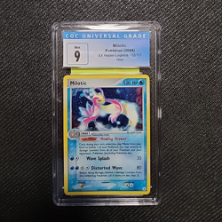 CGC 9 MINT Milotic 2004 EX Hidden Legends 12/101 Holo Pokemon Card, BEAUTIFUL!!! - Image 1
