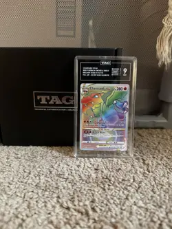 Charizard VSTAR Pokemon SWSH Brilliant Stars 174/172 Full Art Secret Rare TAG 10 - Image 3