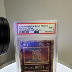 2000 POKEMON GAME MOVIE PROMO ANCIENT MEW PSA 9 HOLO GRADED MINT - Image 5