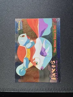 1999 Topps Pokemon Pikachu's Vacation #47 The Water Race Is On Holo Foil - Image 4