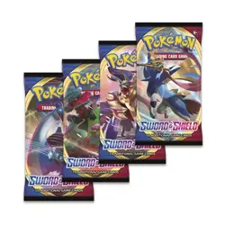 Pokemon TCG Sword and Shield Base Set LOT of 10 booster packs - Image 1