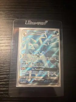 Alolan Ninetales GX 132/145 Full Art – Near Mint – Pokemon TCG Ultra Rare - Image 1