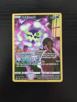 2022 Pokemon Spiritomb TG09/TG30 Swsh11: Lost Origin Trainer Gallery Holo - Image 1