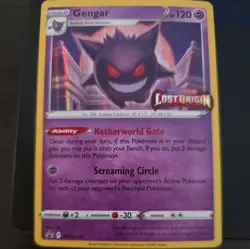 Pokemon Gengar - SWSH241 - Black Star Promo - Lost Origin Prerelease STAMP NM 05 - Image 1