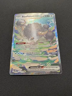 Pokemon TCG Bouffalant ex 170/086 SV: White Flare Special Illustration Rare NM - Image 2