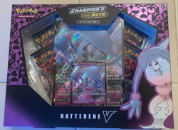 Pokemon TCG Champions Path Hatterene V Collection Box Pokemon Sealed - Image 1