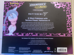 Pokemon TCG Champions Path Hatterene V Collection Box Pokemon Sealed - Image 2