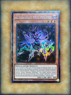 Yugioh Altergeist Multifaker MZMI-EN065 Collector Rare 1st Ed NM - Image 1