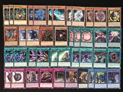 Yugioh Dark Magician Deck Dragoon Illusion Ebon Souls Apprentice Chaos NM - Image 1
